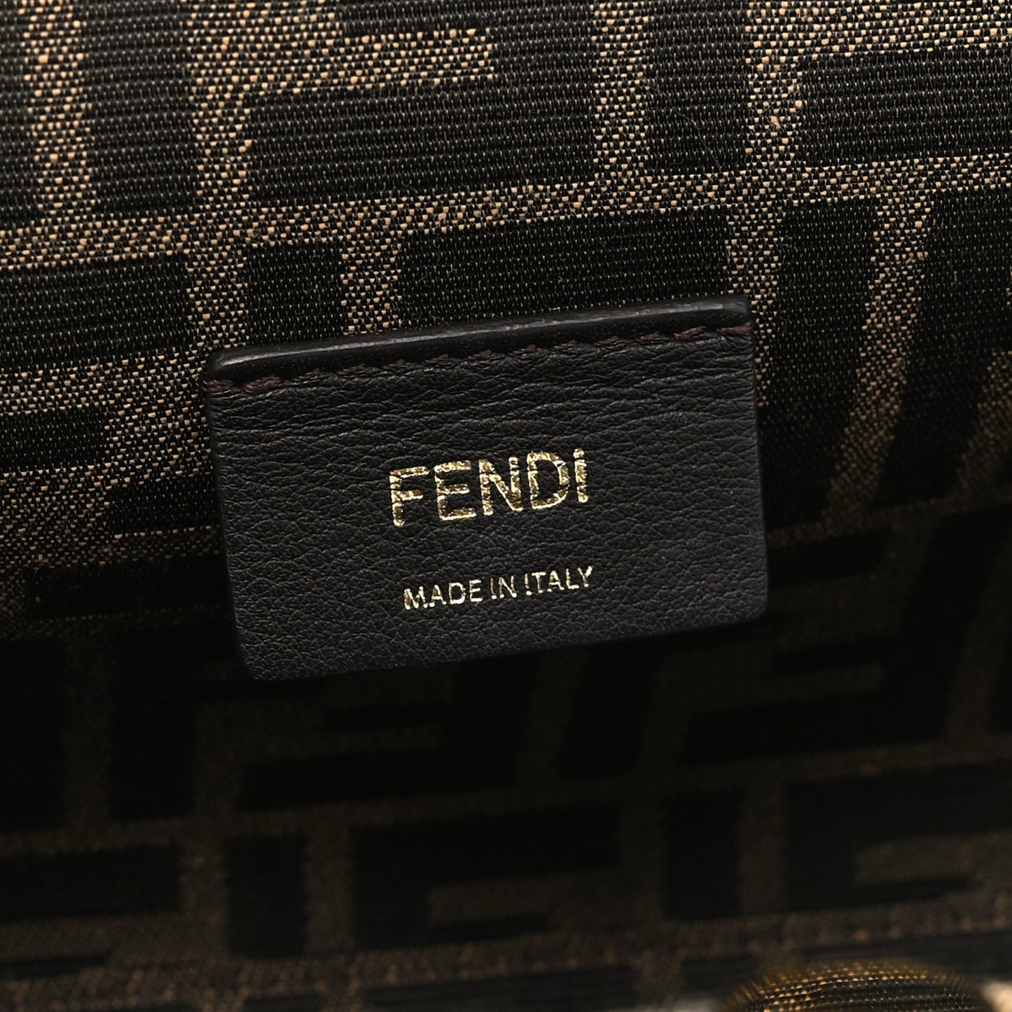 Shiny Nappa Small Fendi First Poudre