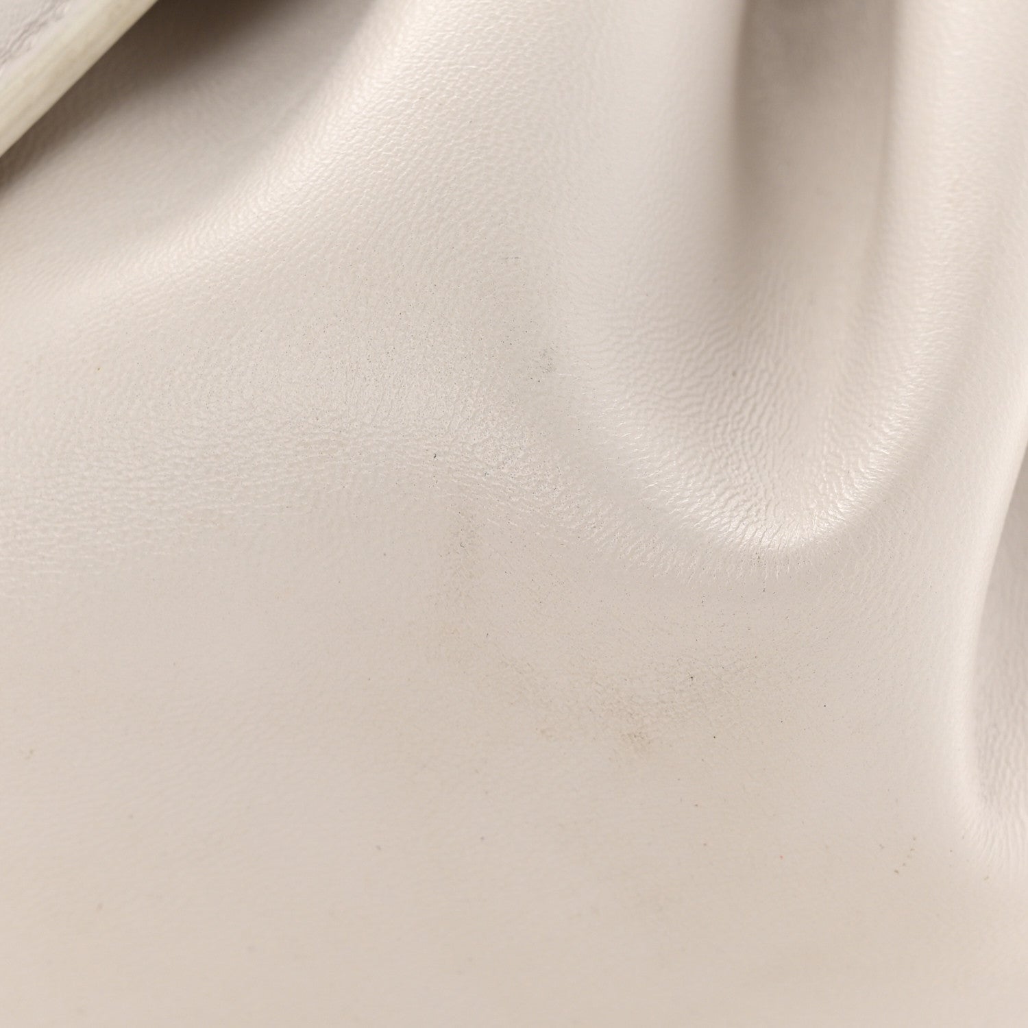 Bottega Veneta Lambskin Small Beak Triangle Flap Shoulder Bag Chalk 19 of 21