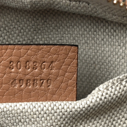 Gucci Pebbled Calfskin Small Soho Disco Bag Camelia 7 of 14
