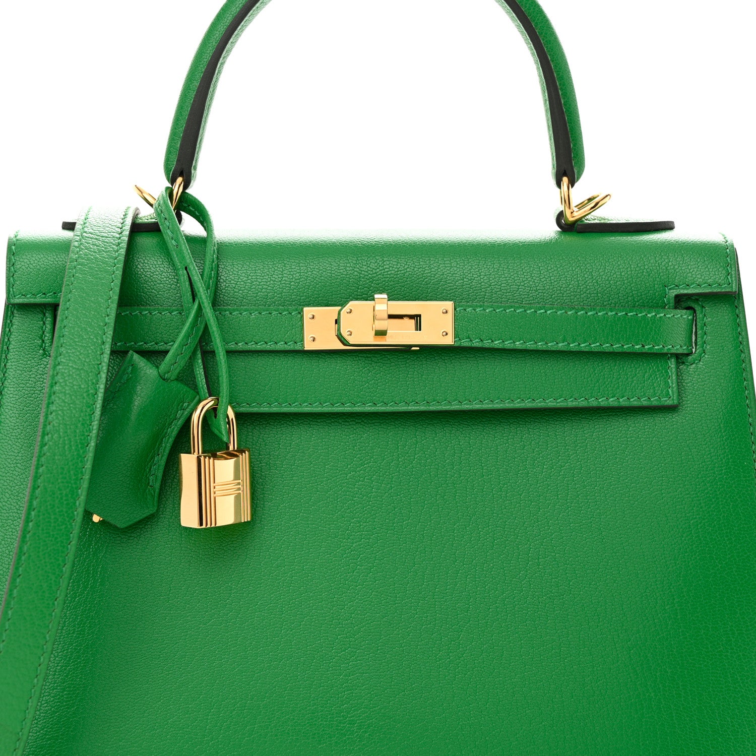 Hermes Chevre Mysore Kelly Sellier 25 Bambou 8 of 11