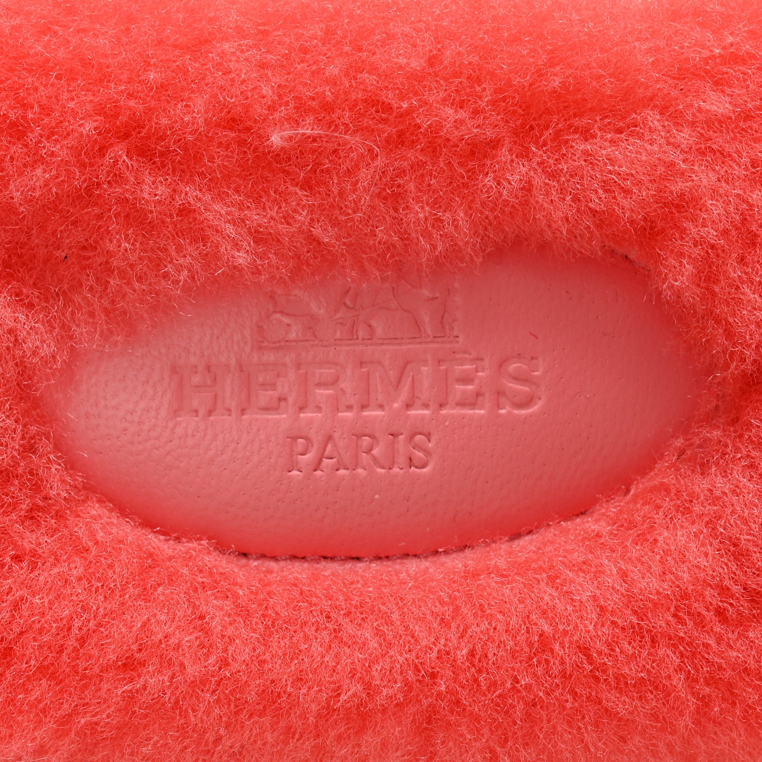Hermes Woolskin Oran Sandals 36 Rose Du Desert 6 of 8
