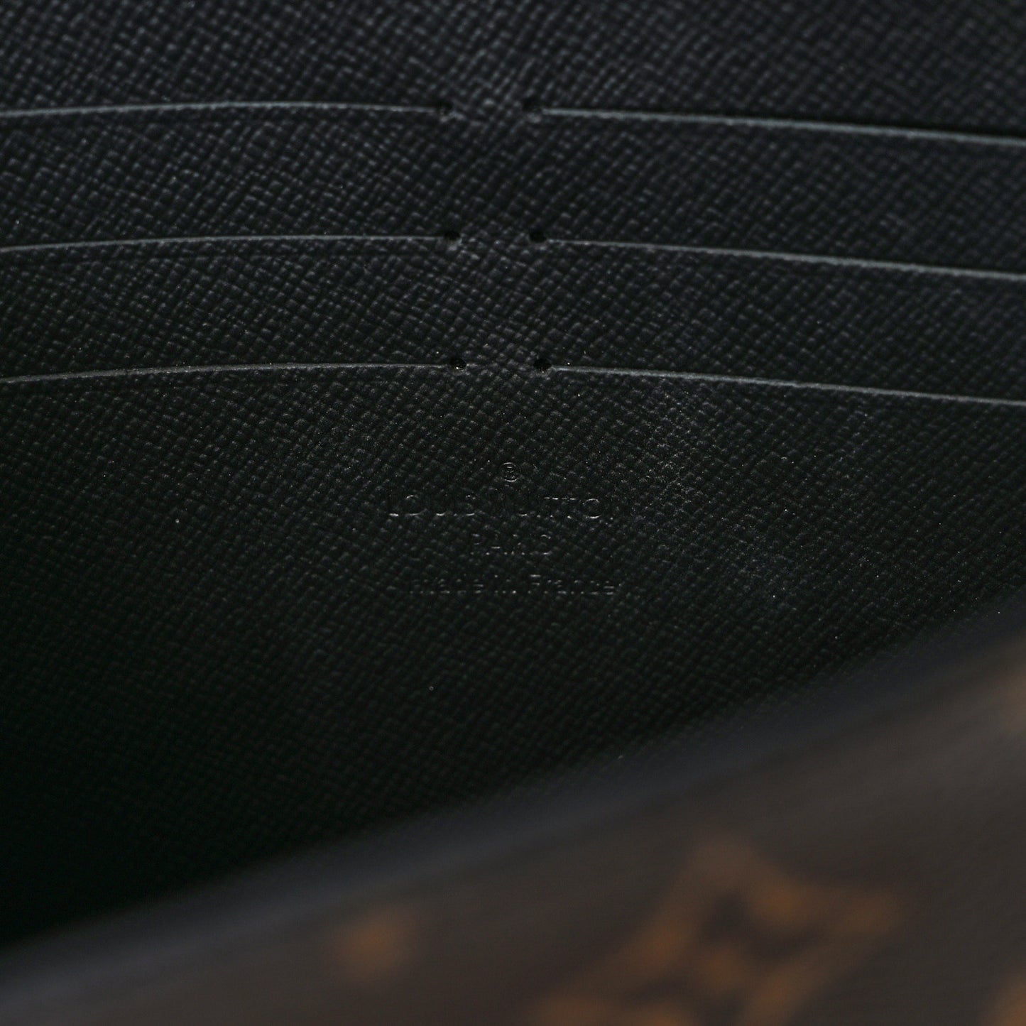 Monogram Macassar S Lock A4 Pouch