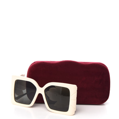 Gucci Acetate Square Frame Wing Sunglasses GG0535S Ivory 7 of 7