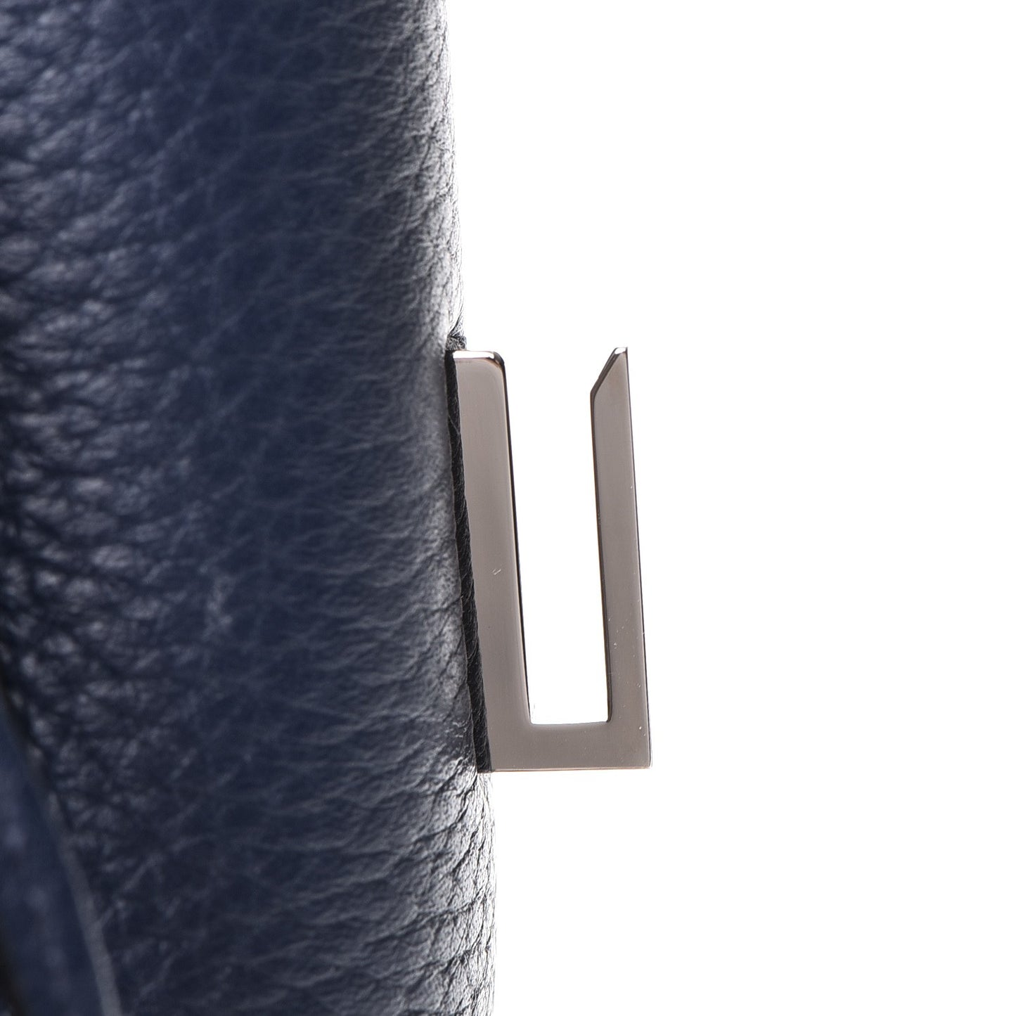 Taurillon Clemence Birkin 35 Bleu Saphir