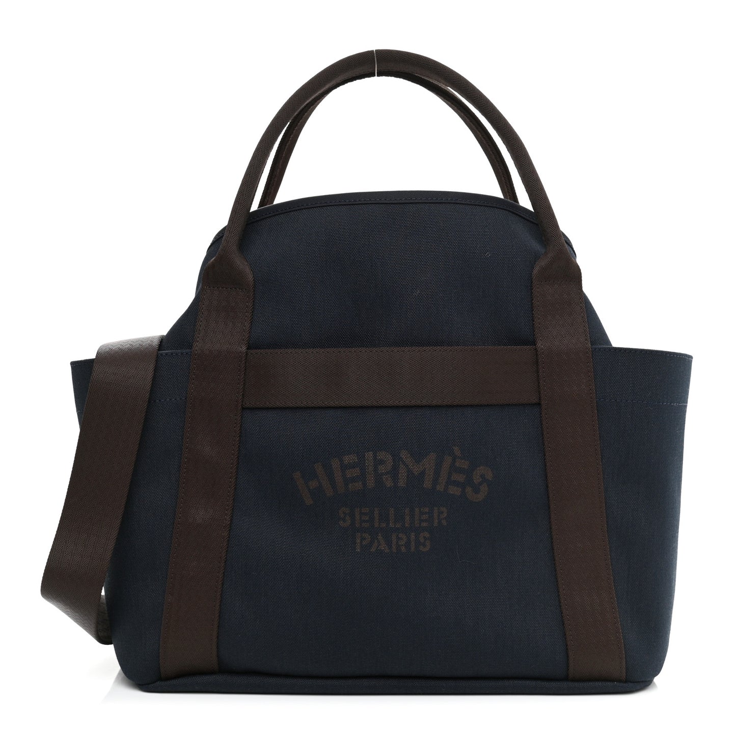 Canvas The Grooming Bag Bleu Navy Feu