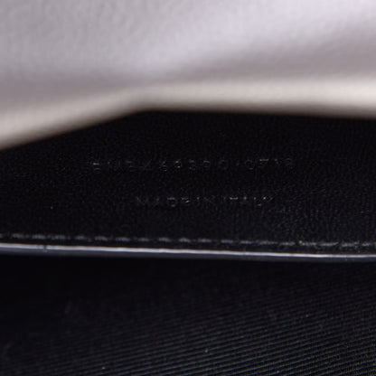 Saint Laurent Grain De Poudre Small Monogram Kate Satchel Fog 7 of 10