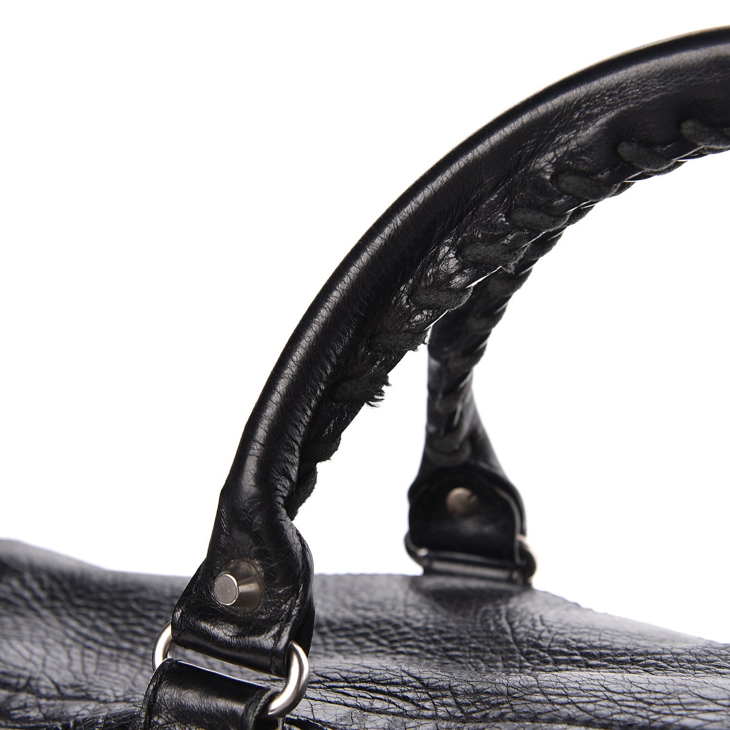 Balenciaga Agneau Classic Hardware S Squash Boston Black 14 of 18
