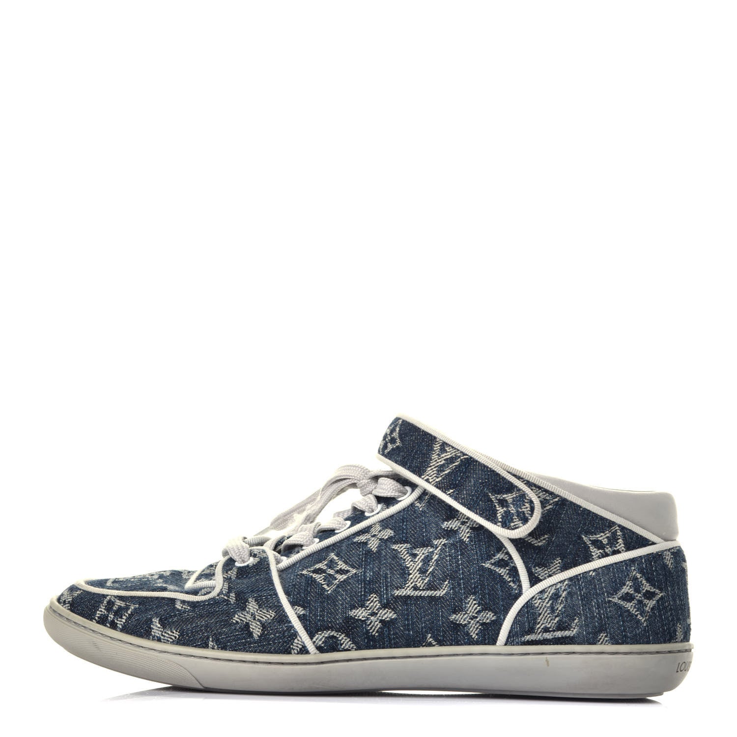 Louis Vuitton Monogram Denim Acapulco Sneakers 37 Blue 1 of 9