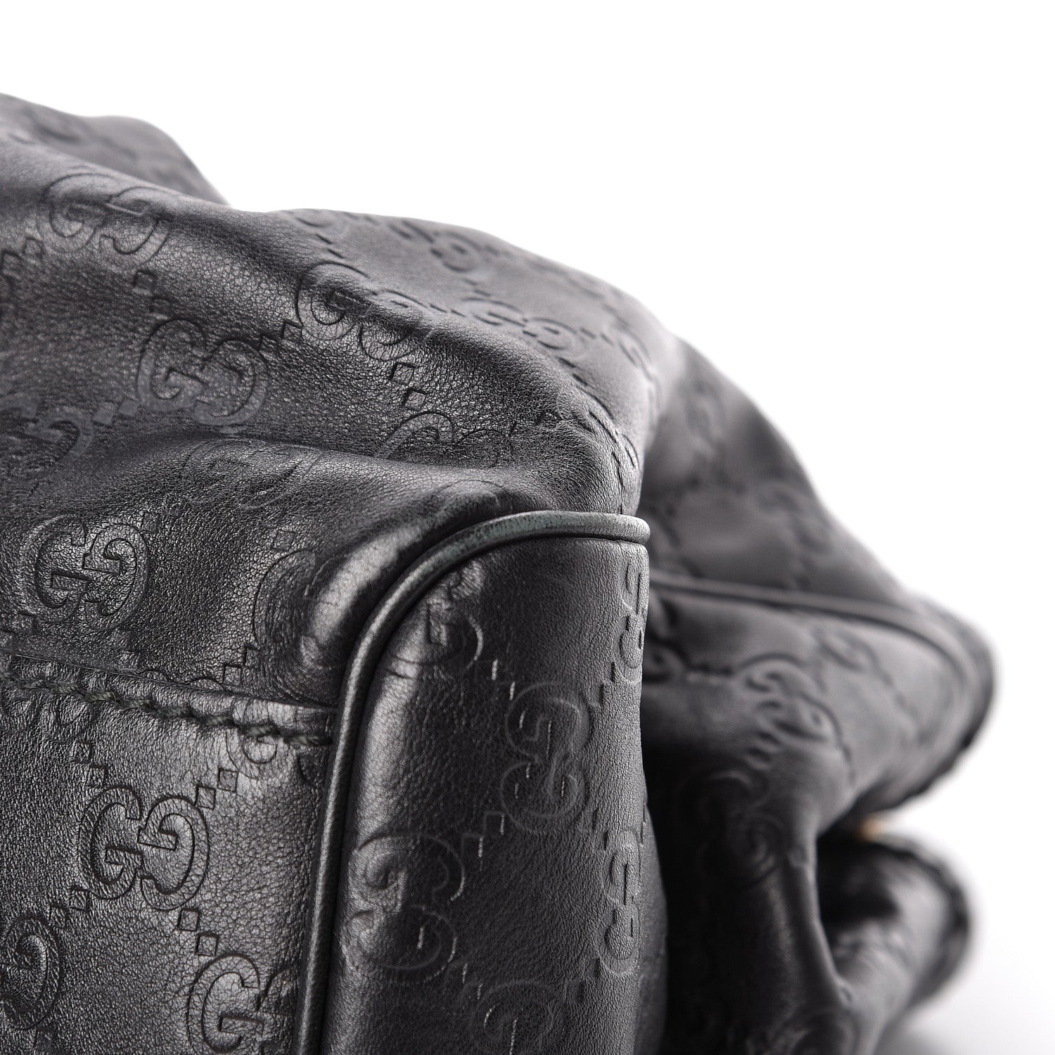 Gucci Guccissima Medium Sukey Tote Black 11 of 15