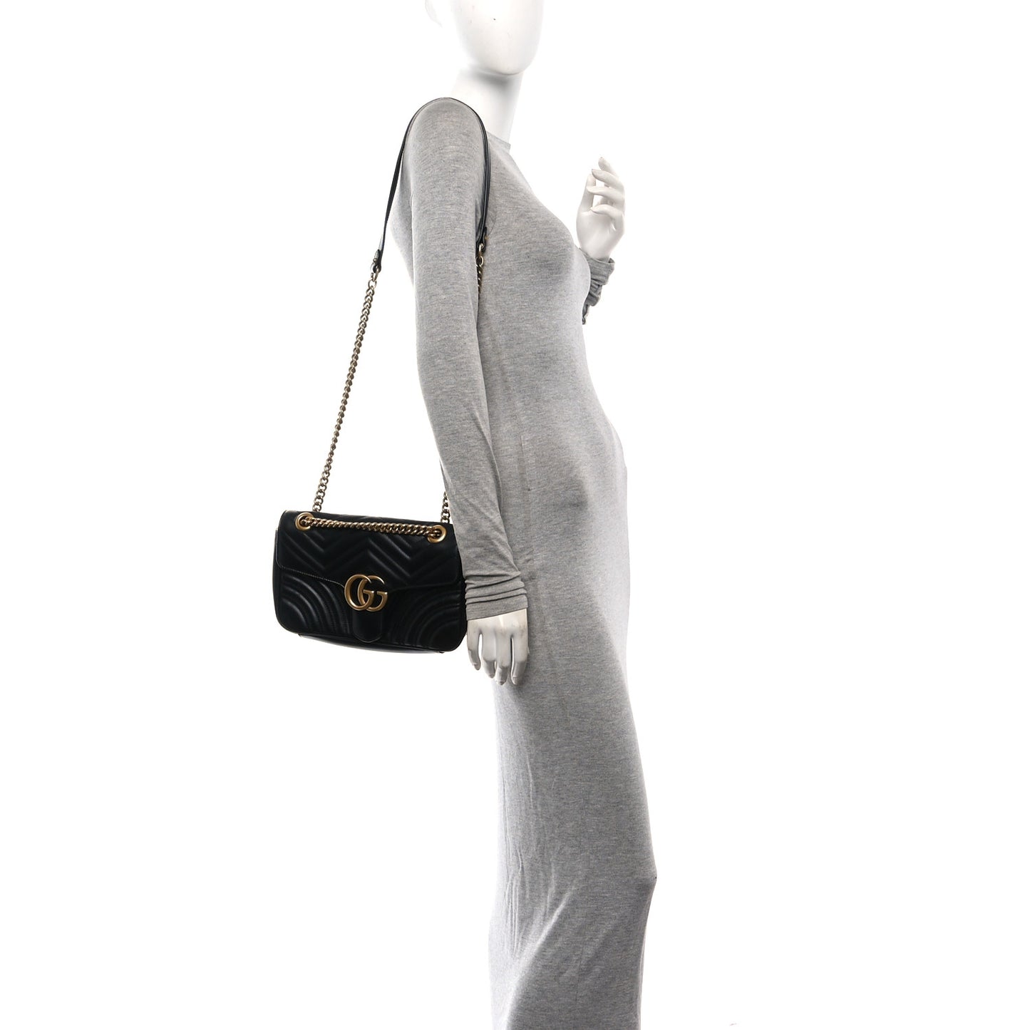 Metallic Sakai Be Green Calfskin Diagonal Stitched Small Blondie Shoulder Bag Silver