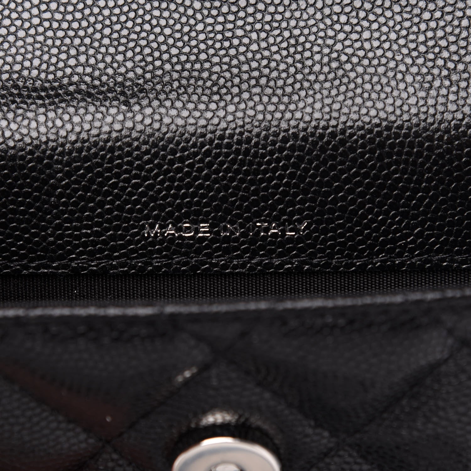 Chanel Caviar Quilted My Everything Belt Flap Card Holder Black 7 of 12
