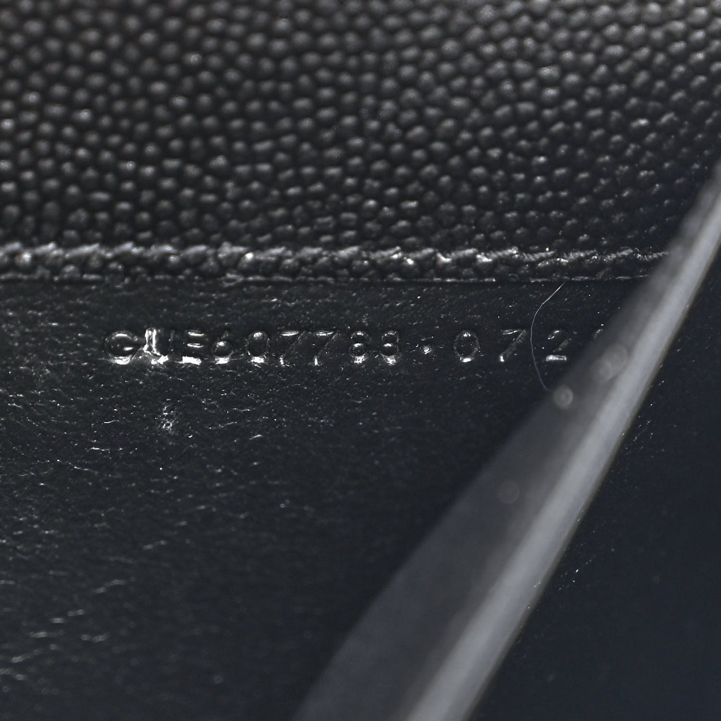 Grain de Poudre Uptown Chain Wallet Black