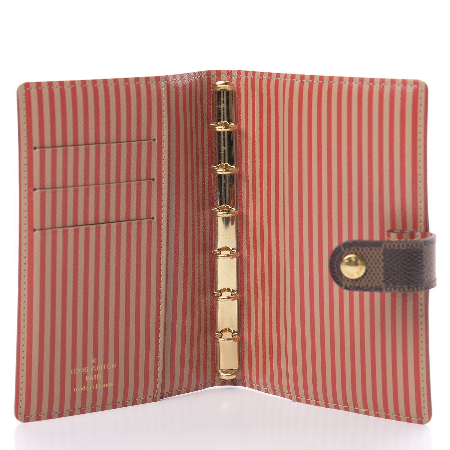 Louis Vuitton Damier Ebene Complice Trunks and Bags Small Ring Agenda 5 of 7