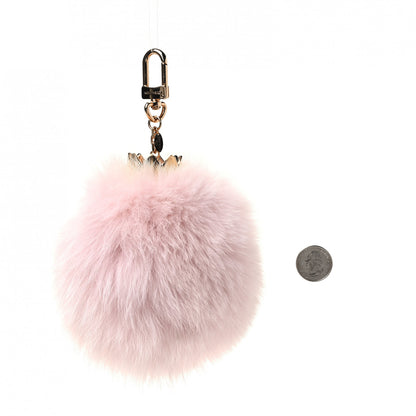 Louis Vuitton Fuzzy Bubble Bag Charm Light Pink 2 of 3