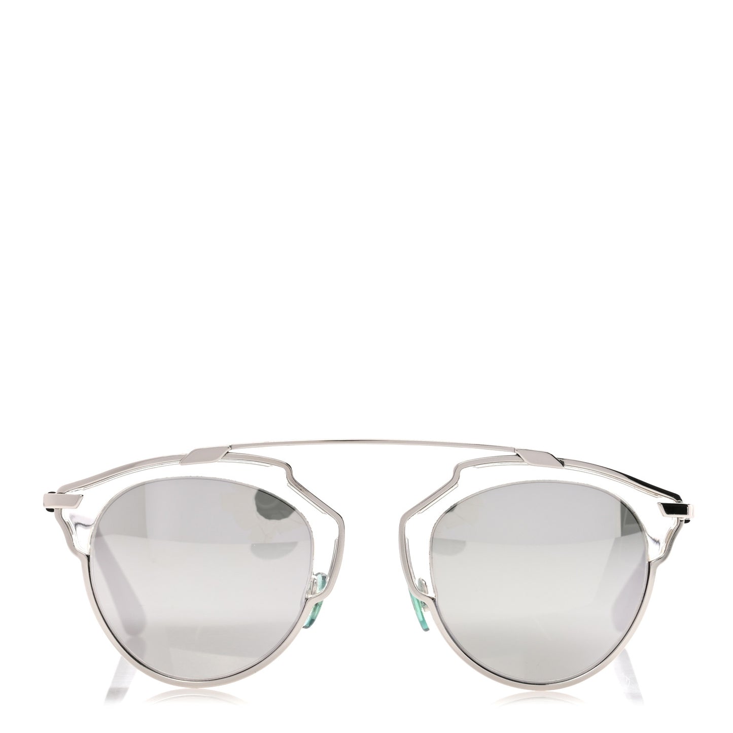 Mirrored So Real Sunglasses Silver