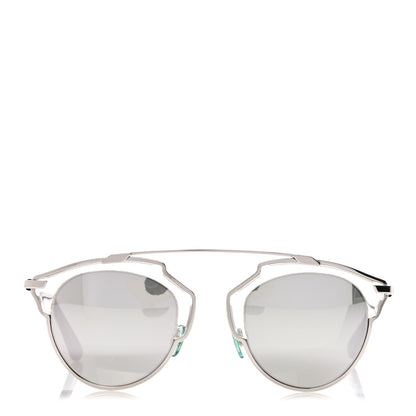 Christian Dior Mirrored So Real Sunglasses Silver 2 of 8