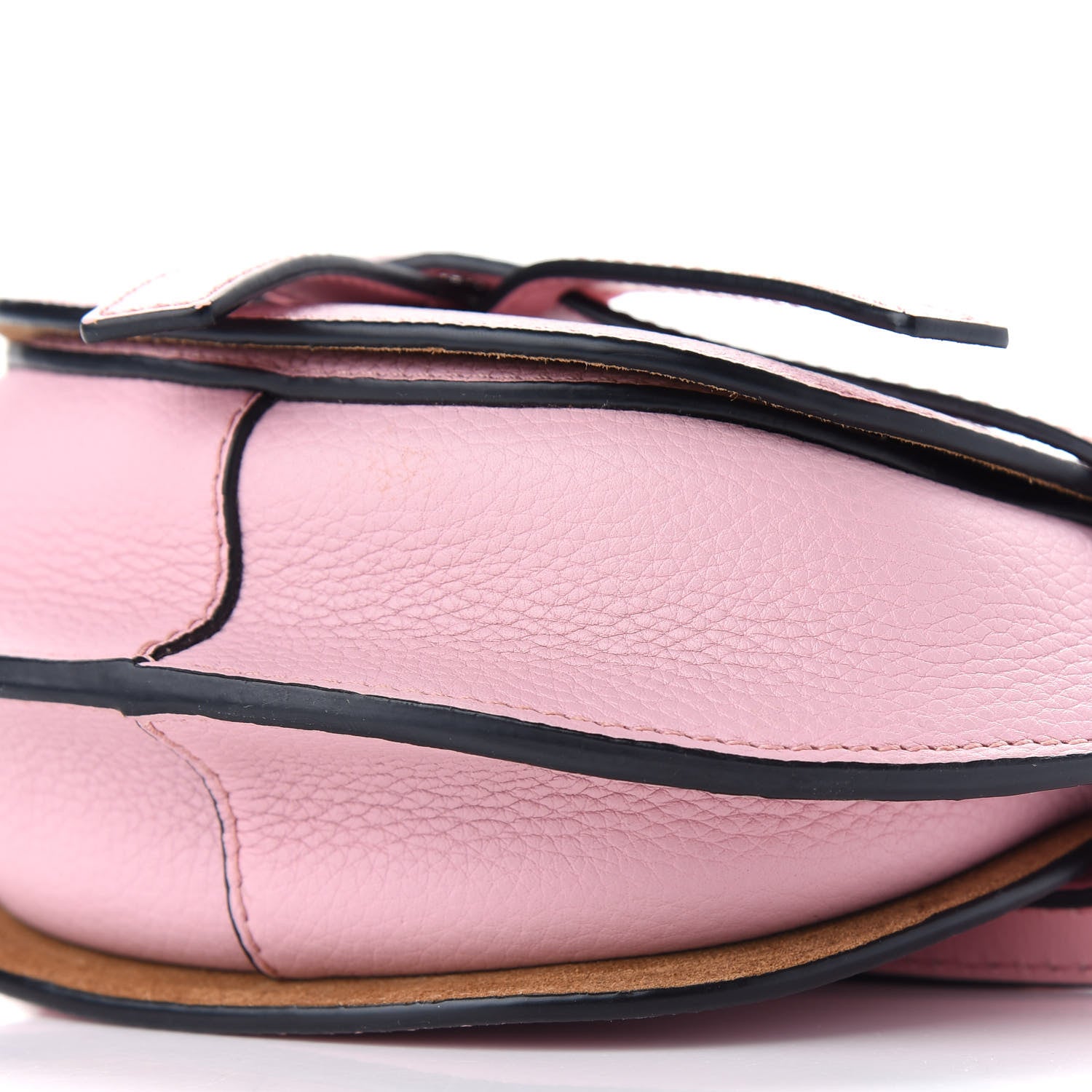 Loewe Grained Calfskin Mini Gate Crossbody Bag Pastel Pink 6 of 8