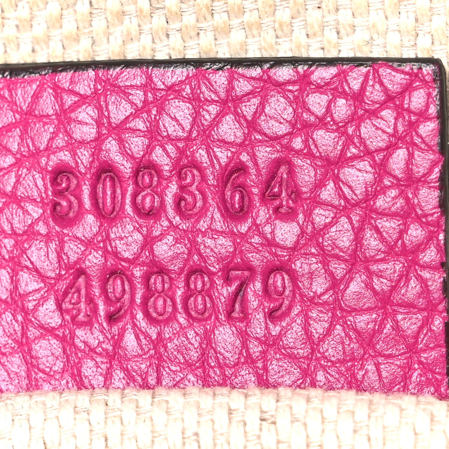 Gucci Cellarius Calfskin Small Soho Disco Bag Bright Bouganville 7 of 10