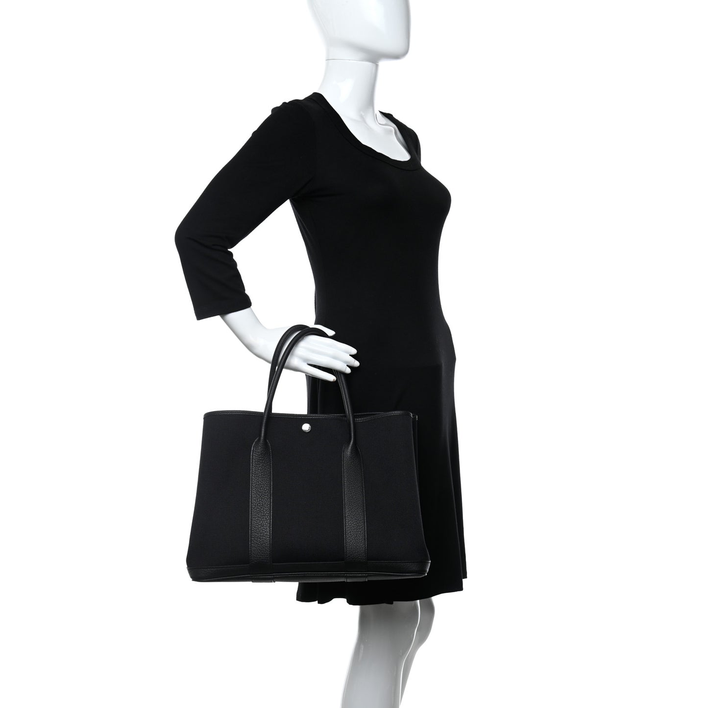 Toile Negonda Garden Party Tote 36 MM Black