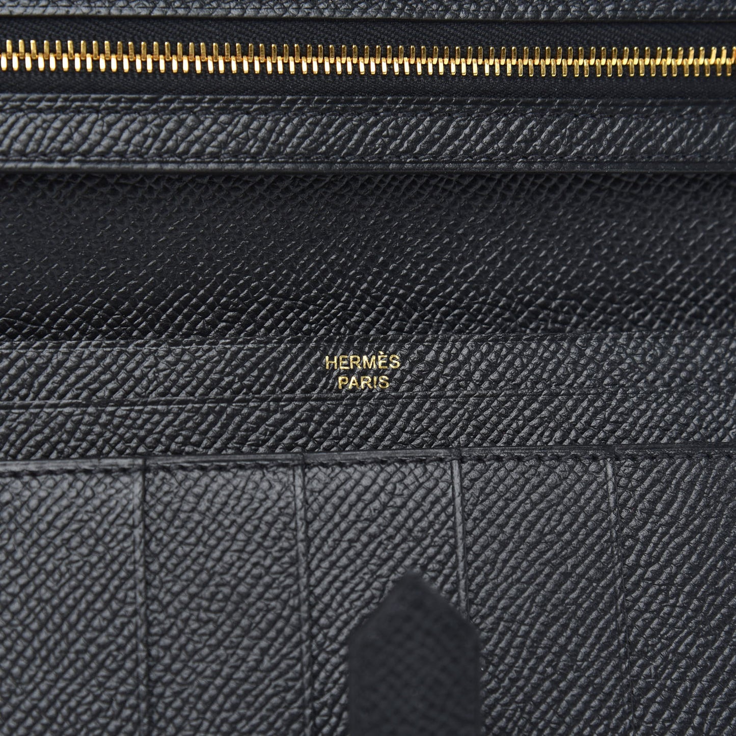 Epsom Bearn Gusset Wallet Black