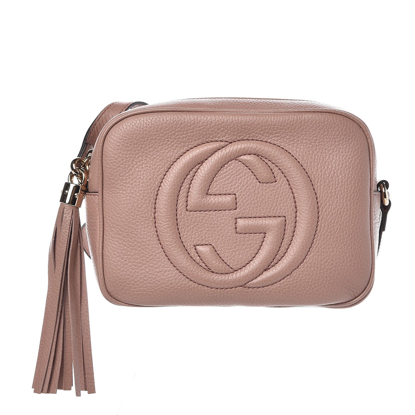 Cellarius Calfskin Small Soho Disco Bag Dark Cipria