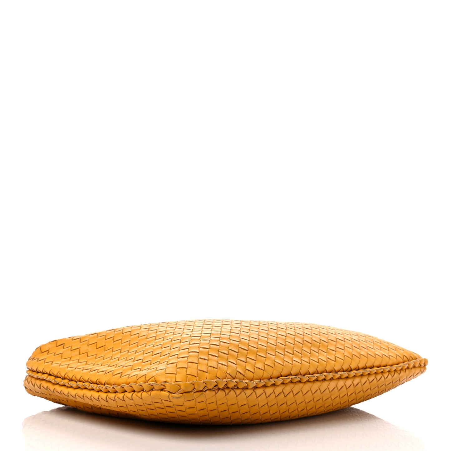 Nappa Intrecciato Medium Veneta Hobo Yellow