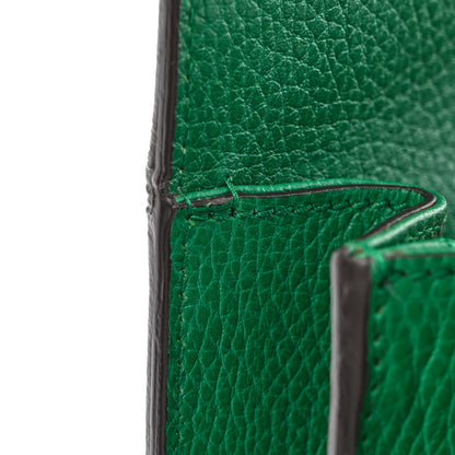 Gucci Pebbled Calfskin Small Dionysus Shoulder Bag Emerald 11 of 13