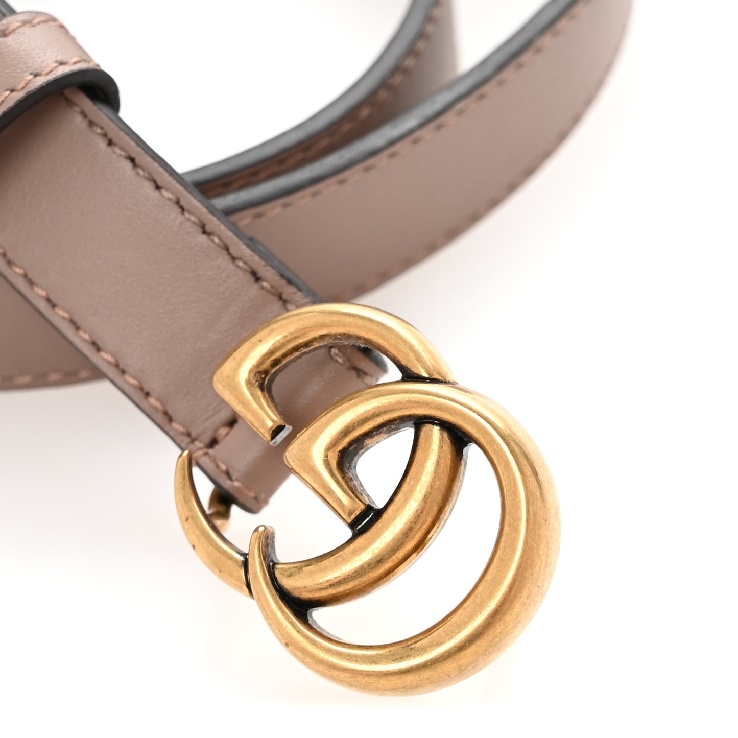 Calfskin Double G 20mm Belt 75 30 Porcelain Rose