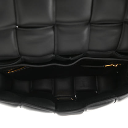 Bottega Veneta Nappa Maxi Intreccio Padded Cassette Crossbody Bag Black 5 of 11