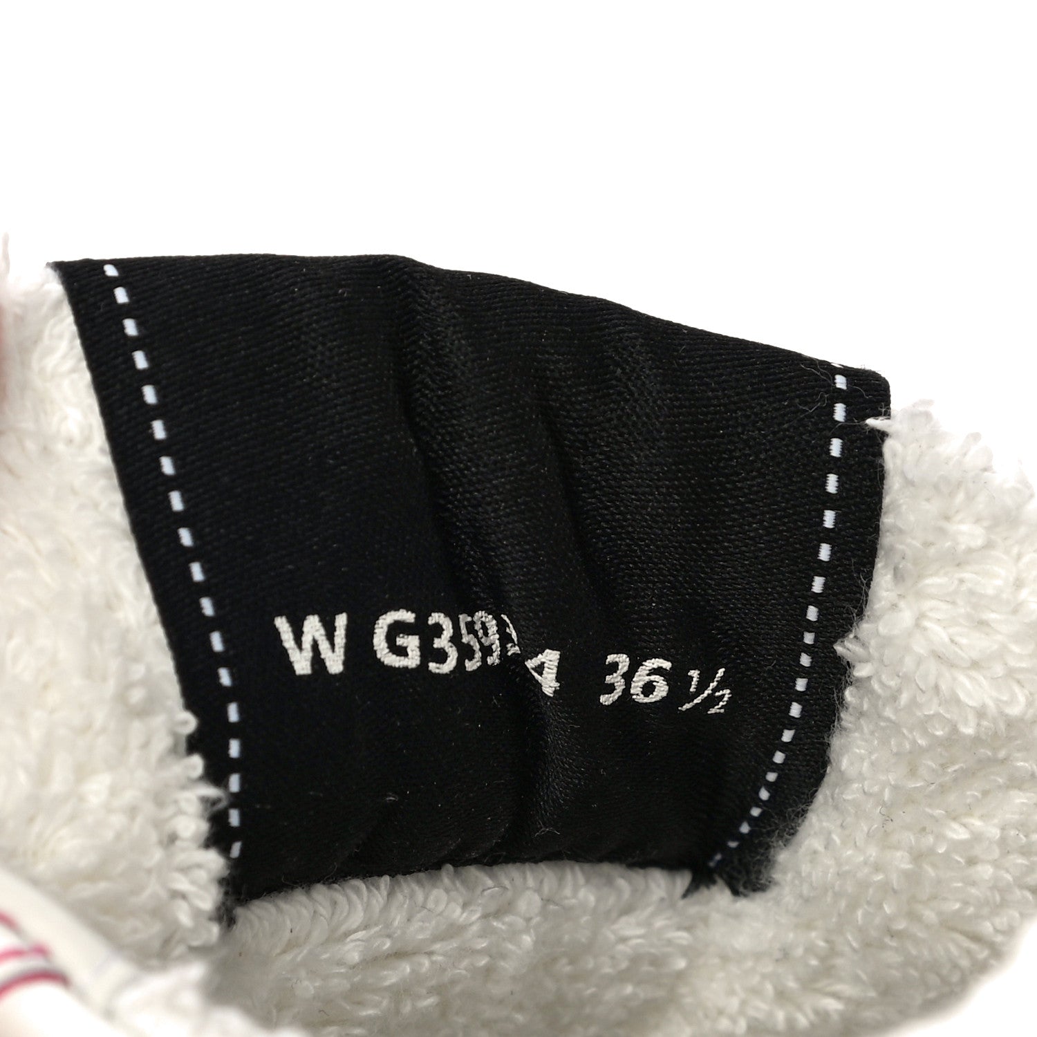 Chanel Calfskin Womens Logo Sneakers 36.5 White Pink 9 of 12