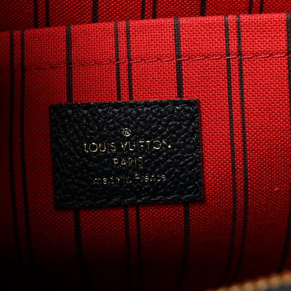 Louis Vuitton Empreinte Montaigne MM Marine Rouge 6 of 9