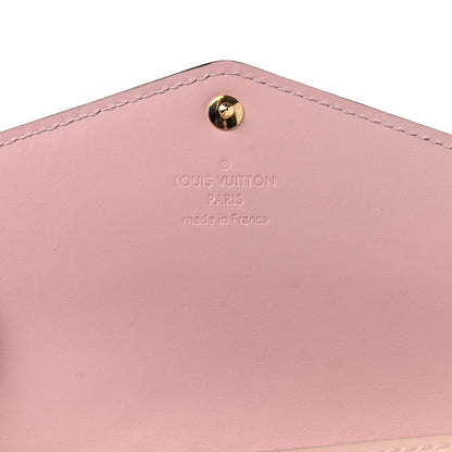 Louis Vuitton Vernis Sarah Compact Wallet Rose Ballerine 6 of 8