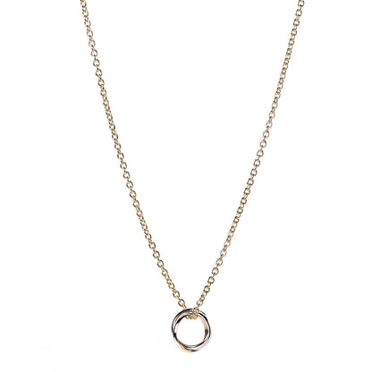 Cartier 18K Pink Yellow White Gold Trinity Pendant Necklace 1 of 6