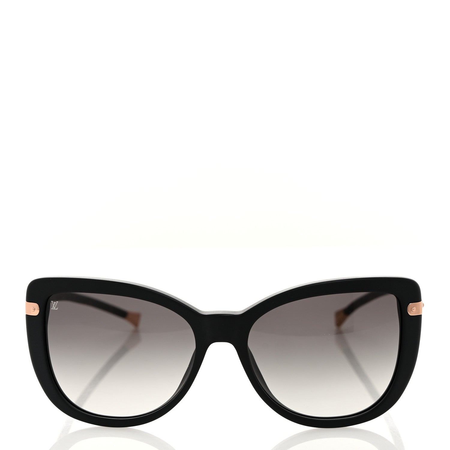 Louis Vuitton Monogram Acetate Charlotte Sunglasses Z0781E Black 3 of 10