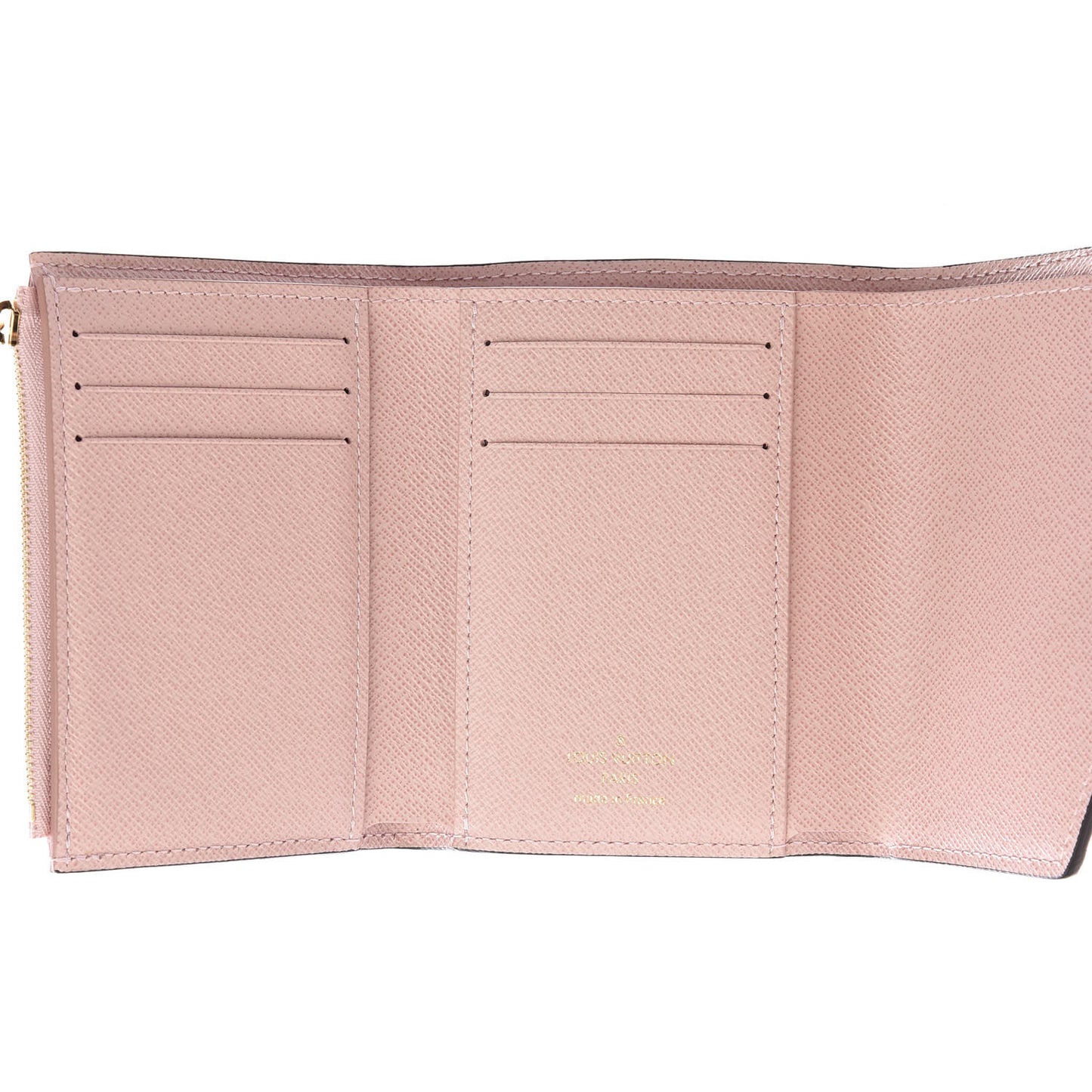 Epi Birds Victorine Wallet Rose Ballerine