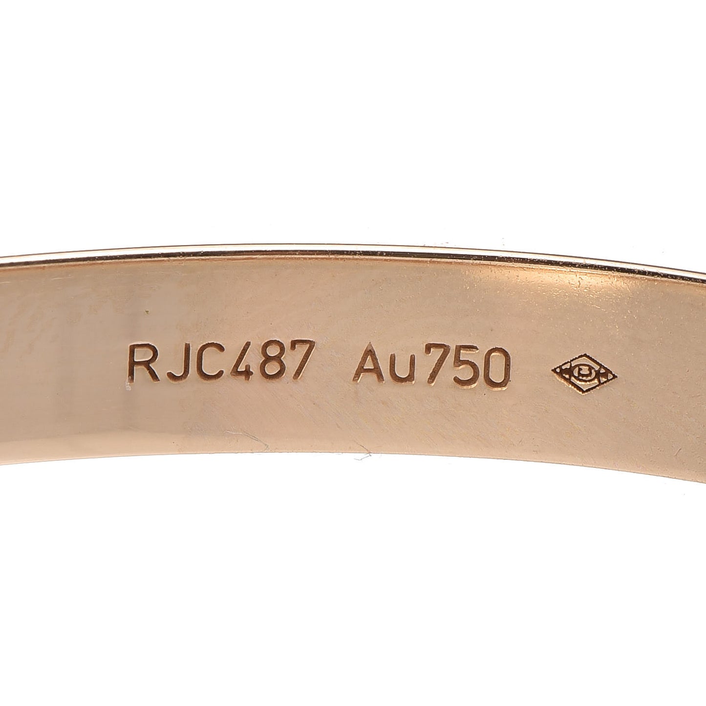 18K Yellow Gold LOVE Bracelet 17