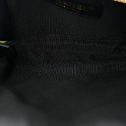 Chanel Calfskin Quilted Waist Bag Black 5 of 10