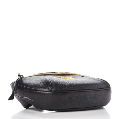 Prada Vitello Daino Small Belt Bag Black 4 of 9