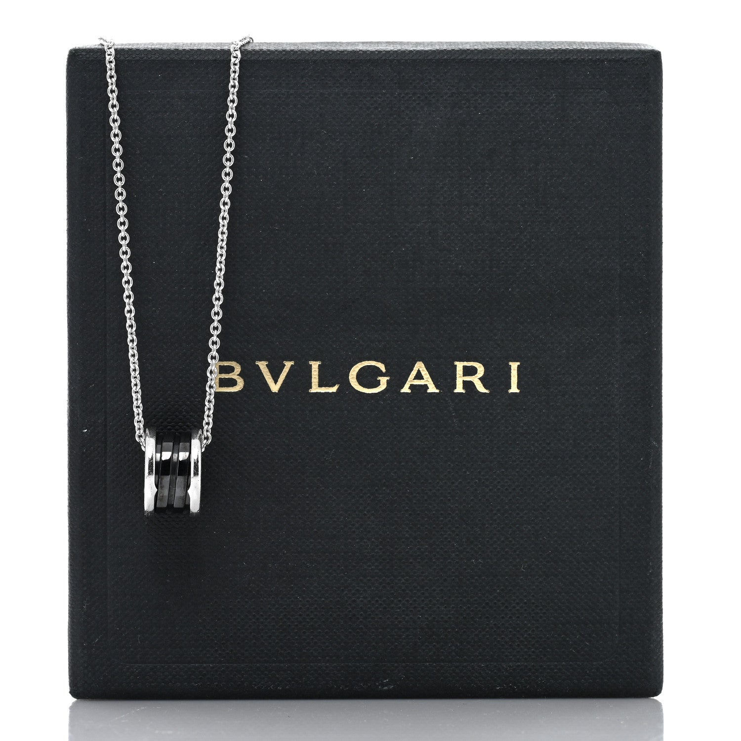 Bulgari Sterling Silver Ceramic Save The Children Pendant Necklace 5 of 5