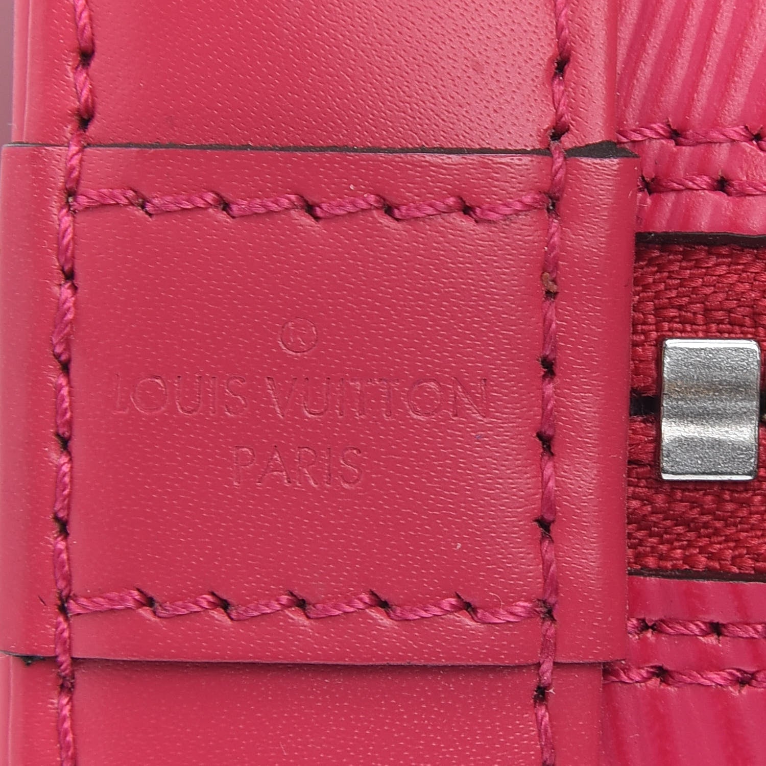 Louis Vuitton Epi Alma BB Hot Pink 8 of 14