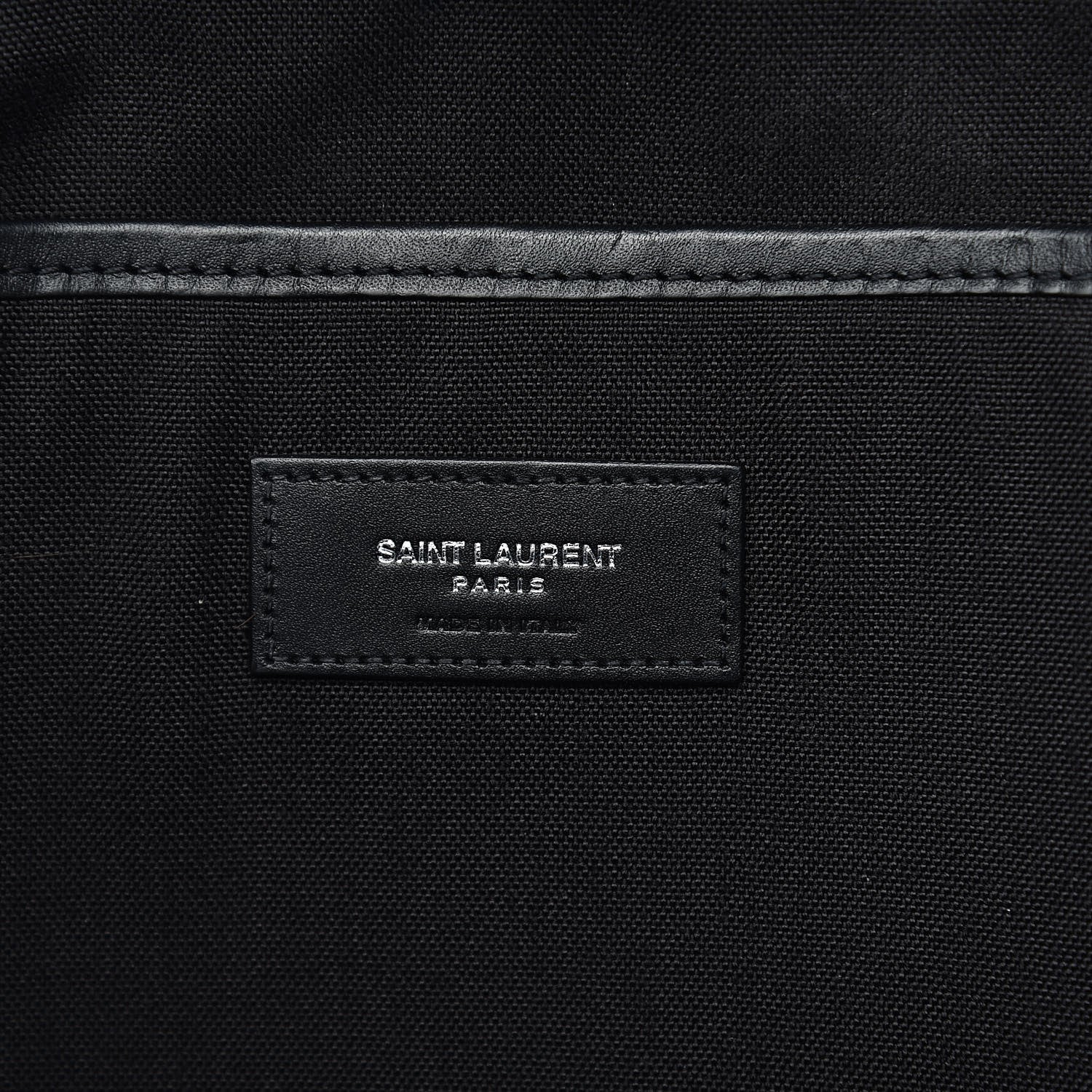 Saint Laurent Lambskin City Backpack Black 6 of 12