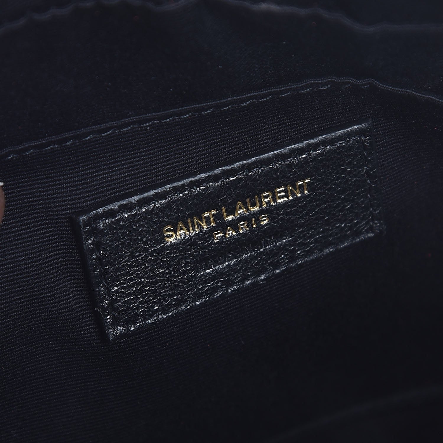 Saint Laurent Calfskin Matelasse Monogram Lou Camera Bag Red 6 of 7