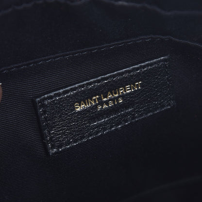 Saint Laurent Calfskin Matelasse Monogram Lou Camera Bag Red 6 of 7