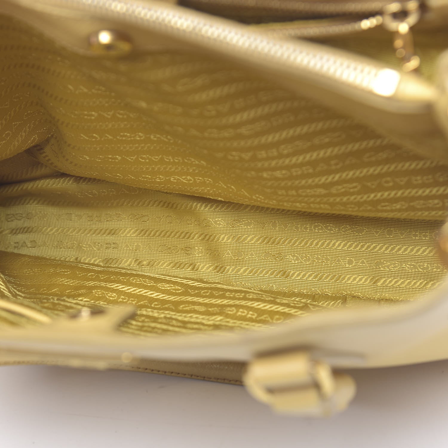 Prada Saffiano Lux Medium Tote Ginestra 6 of 27