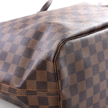 Louis Vuitton Damier Ebene Neo Neverfull MM Rose Ballerine 5 of 13
