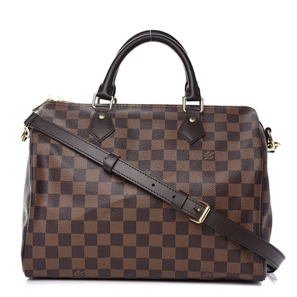 Louis Vuitton Damier Ebene Speedy Bandouliere 30 1 of 9