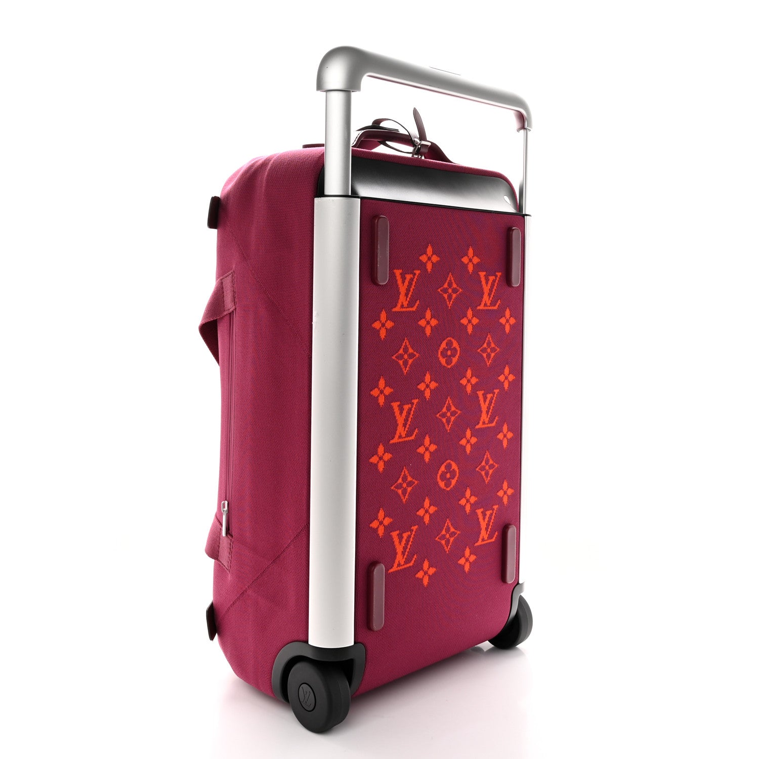 Louis Vuitton Knit Monogram Horizon Soft Duffle 55 Fuchsia 2 of 18