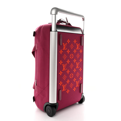 Louis Vuitton Knit Monogram Horizon Soft Duffle 55 Fuchsia 2 of 18