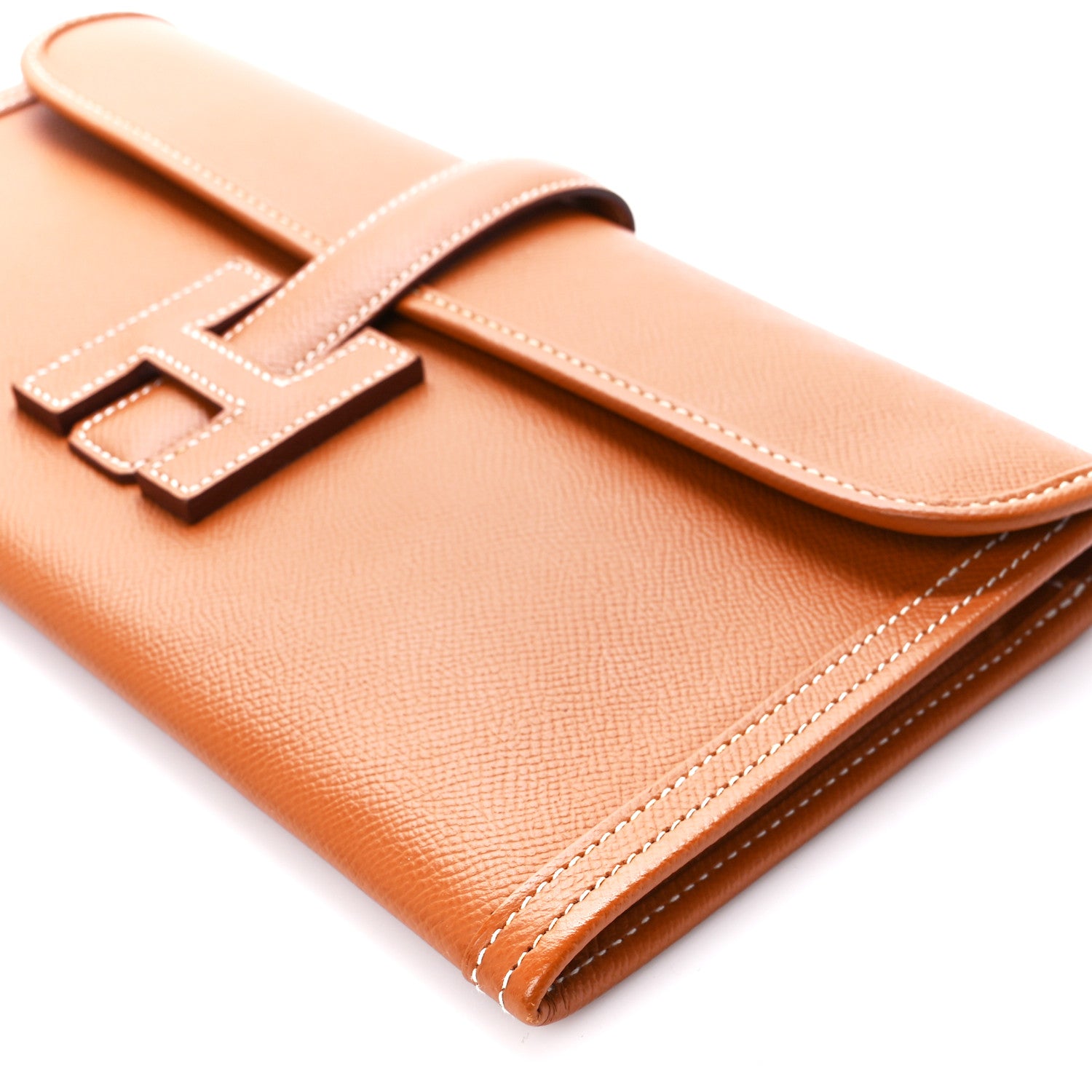 Hermes Epsom Jige Elan 29 Clutch Gold 9 of 10