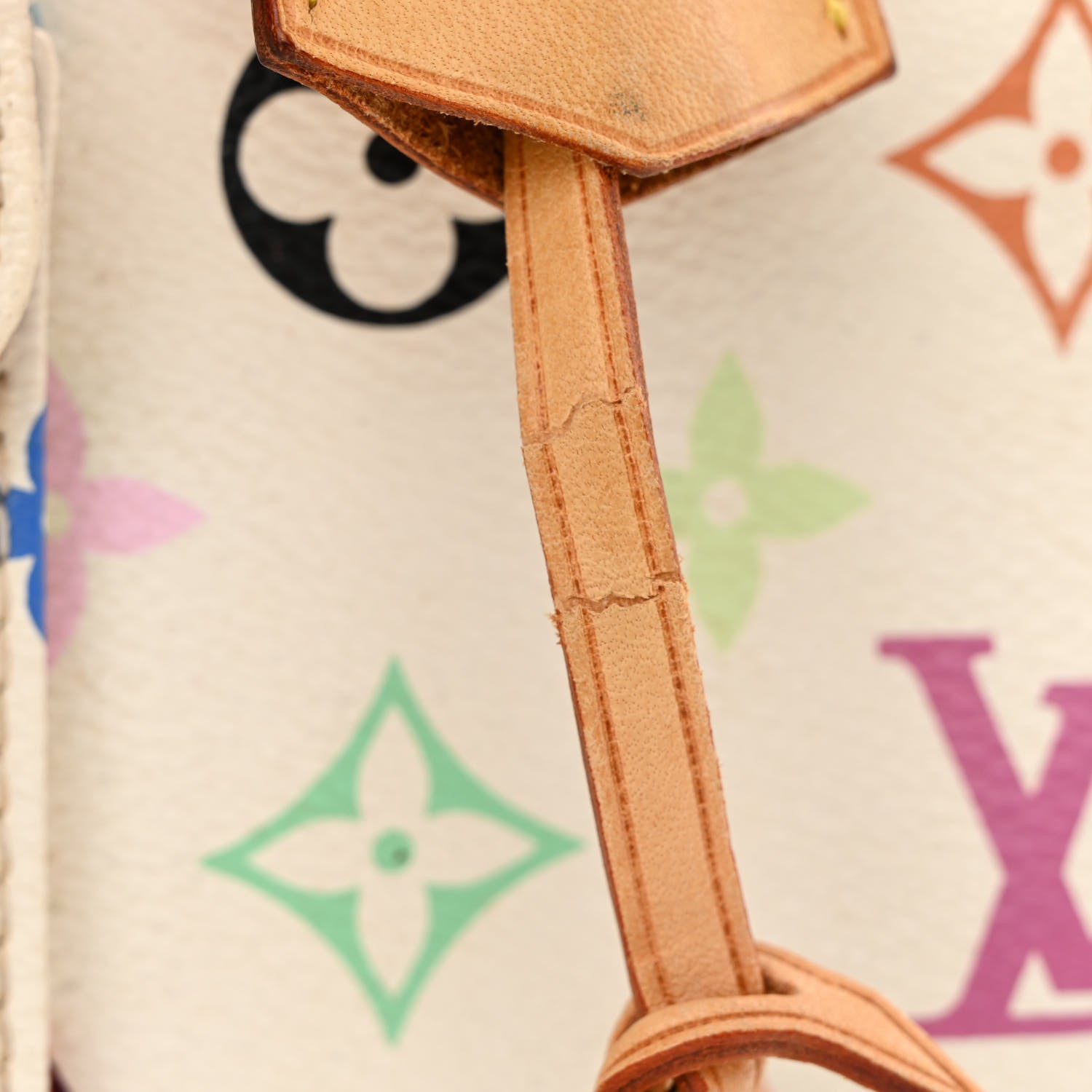 Louis Vuitton Monogram Multicolor Speedy 30 White 16 of 21